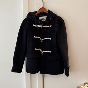 TNA Aritzia wool toggle Duffel Coat size Small Made in Canada